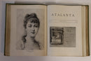 1890 Atalanta by Meade & Staples Antique British History & Childrens Book-8