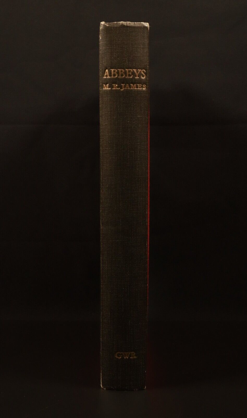 1926 Abbeys by M.R. James Antique British Church Architecture Reference Book