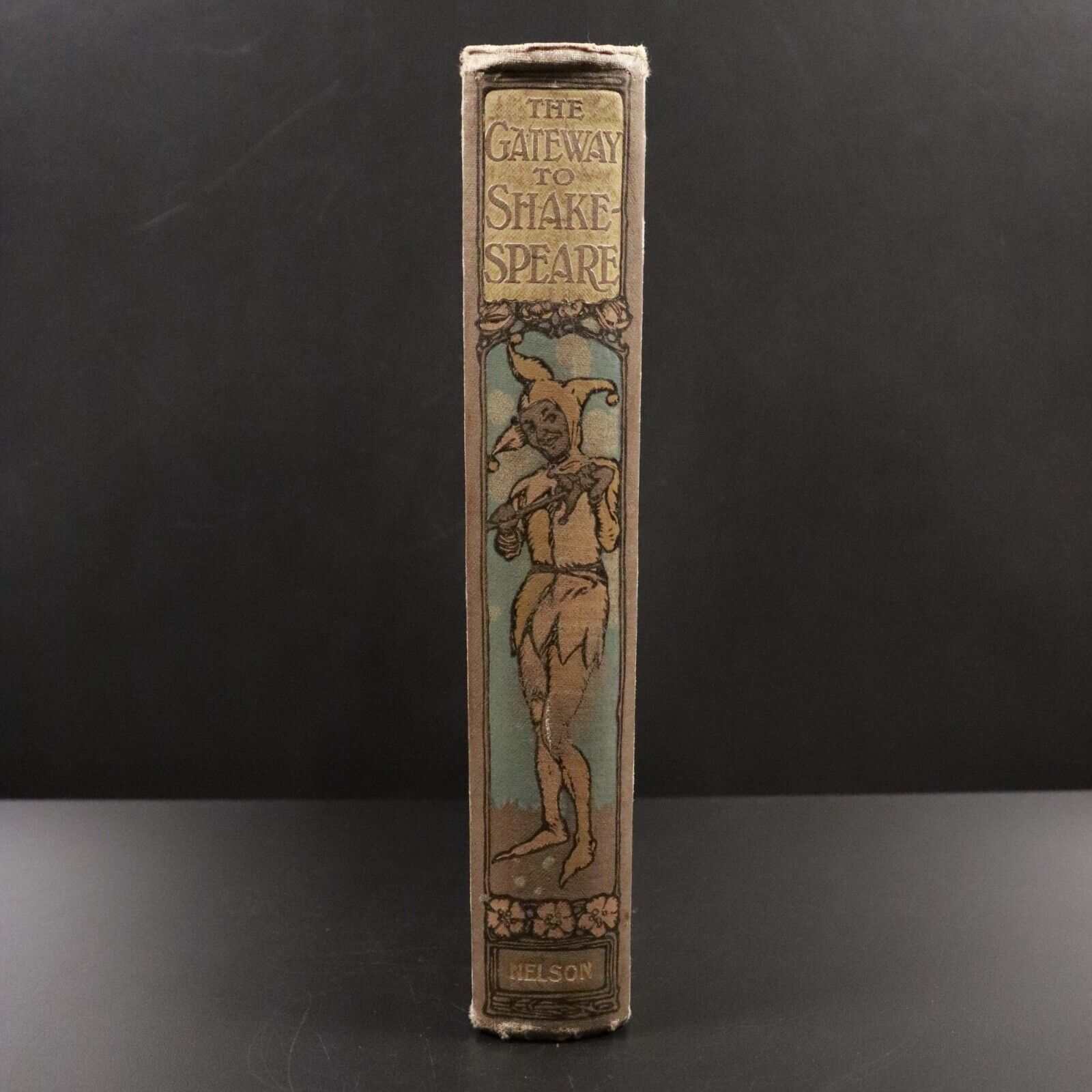 c1916 Gateway To Shakespeare For Children Antique Illustrated Literature Book