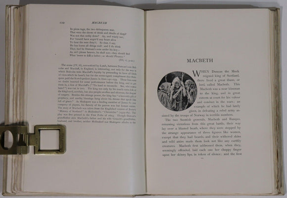 1901 2vol Tales From Shakespeare: Charles & Mary Lamb Antique Literature Books