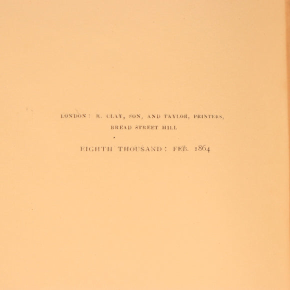 1864 The Childrens Garland Poetry Selected by C. Patmore Antique Childrens Book