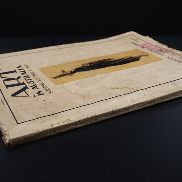 1930 Art In Australia Norman Lindsay December 1930 Antique Australian Art Book