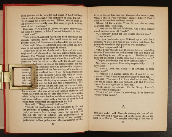 1957 Greek Fire by Winston Graham Vintage British Fiction Book