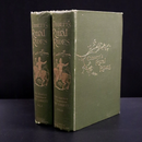 1886 2vol Rural Rides During The Years 1821 to 1832 Antiquarian History Book Set-1