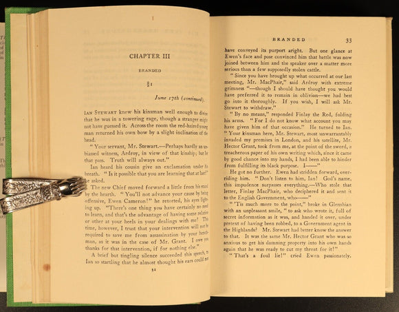 The Dark Mile by D.K. Broster 1930 Antique British Fiction Book Early Edition