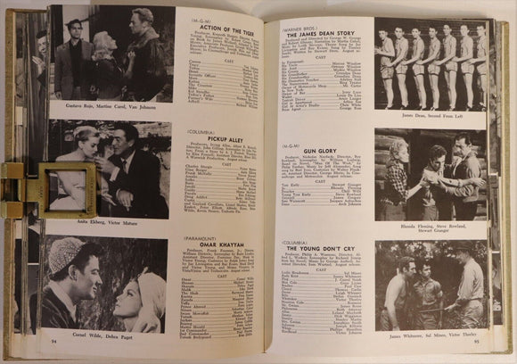 1958 Daniel Blum's Screen World Vintage Film & Cinema History Book