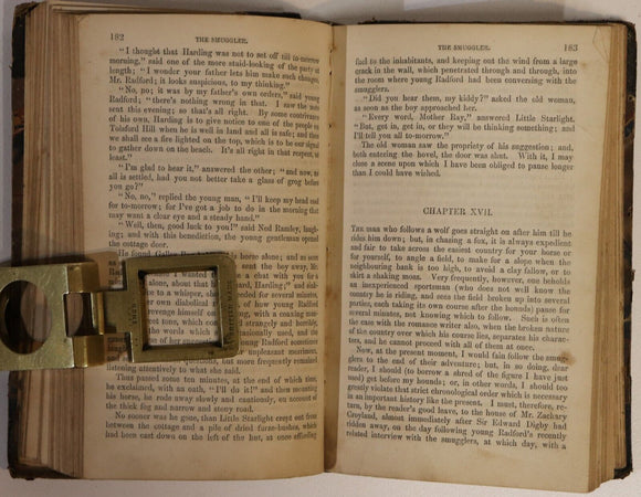 1852 The Smuggler by G.P.R. James Antique British Crime Fiction Book Literature