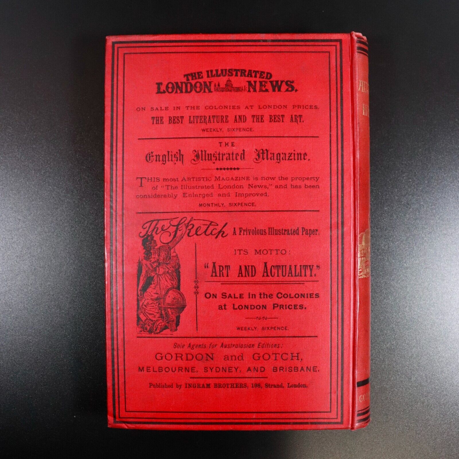 1894 Australian Handbook Directory Business Guide Antiquarian Reference Book