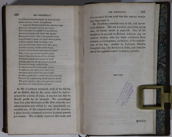 1798-1807 8vol British Public Characters: R Phillips Antiquarian Book Set