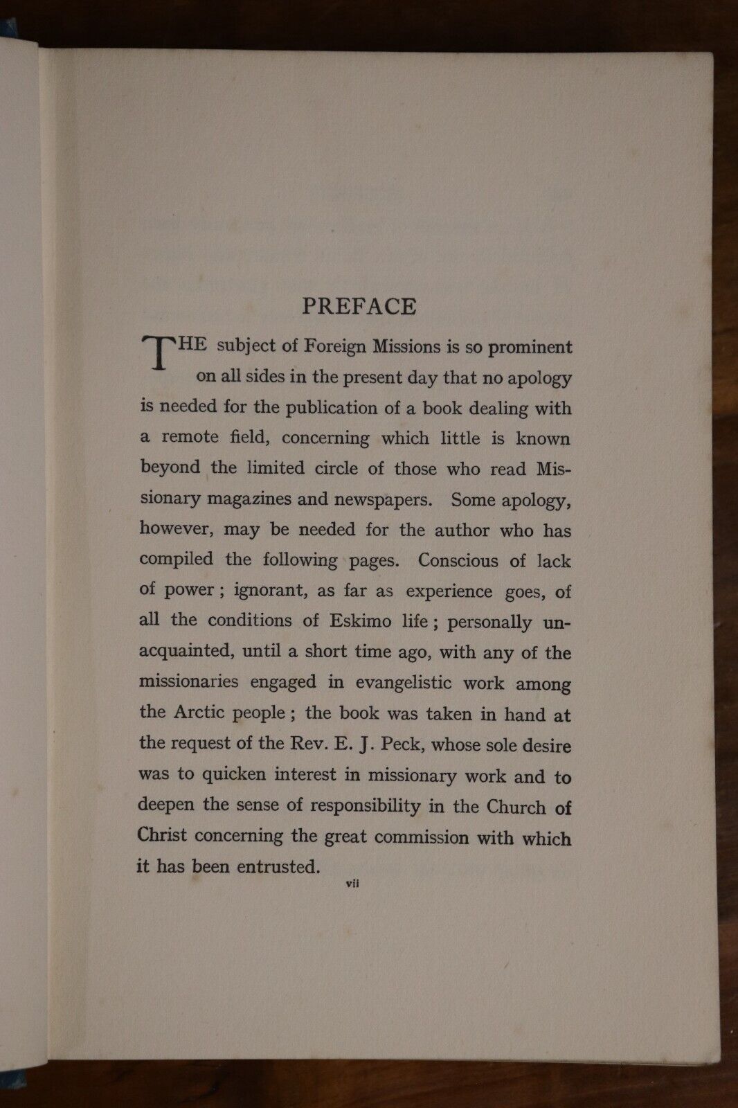 The Rev. EJ Peck Among The Eskimos - 1905 - Antique History Book