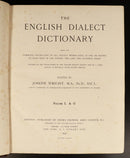 1898 6vol The English Dialect Dictionary British Antiquarian Reference Book Set-3