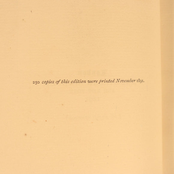 1891 Bacon's Essays Colours Of Good & Evil Antique British Philosophy Book
