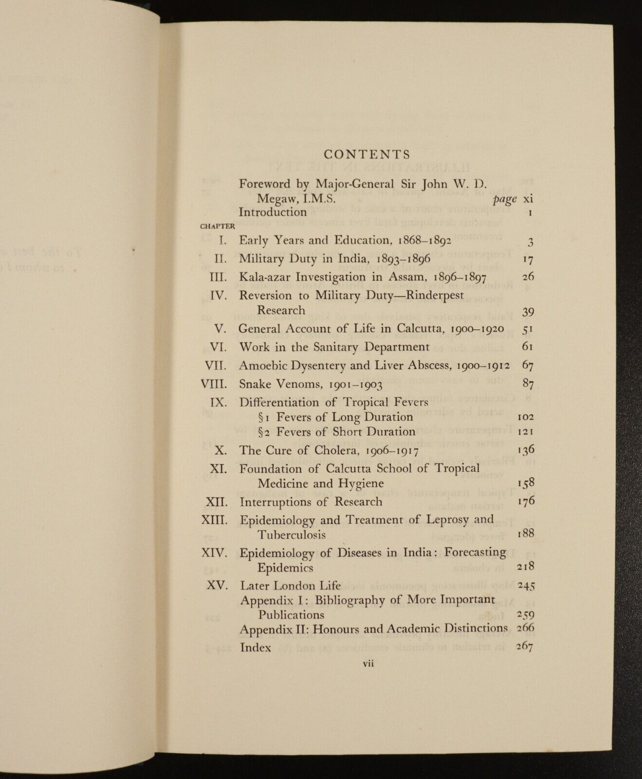 1950 Happy Toil 55 Years Of Tropical Medicine by L. Rogers Vintage Medical Book