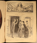 The Girls Own Annual 1883 Antique British Illustrated Girls Book Volume 4-5