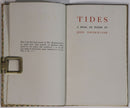 1917 Tides: A Book Of Poems by J. Drinkwater Ltd 1st Edition British Poetry Book-2