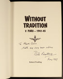 1994 Without Tradition 2 Para 1941-45 by R. Peatling Military History Book WW2-6