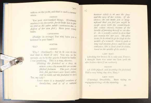 c1910 The Admirable Crichton by J.M. Barrie Antique Theatre Drama Fiction Book