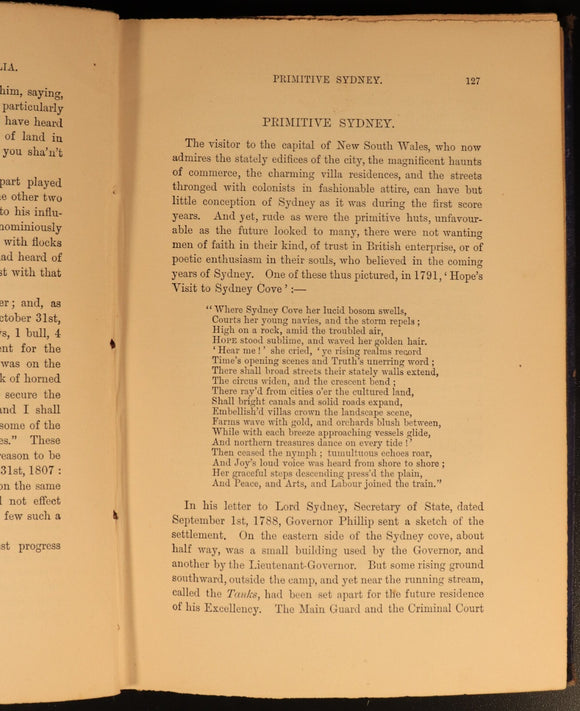1882 First Twenty Years Of Australia Antiquarian Australian History Book Bonwick