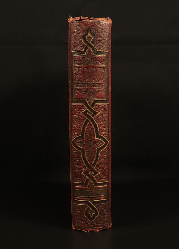 c1880 The Poetical Works Of Thomas Hood Antique British Poetry Book