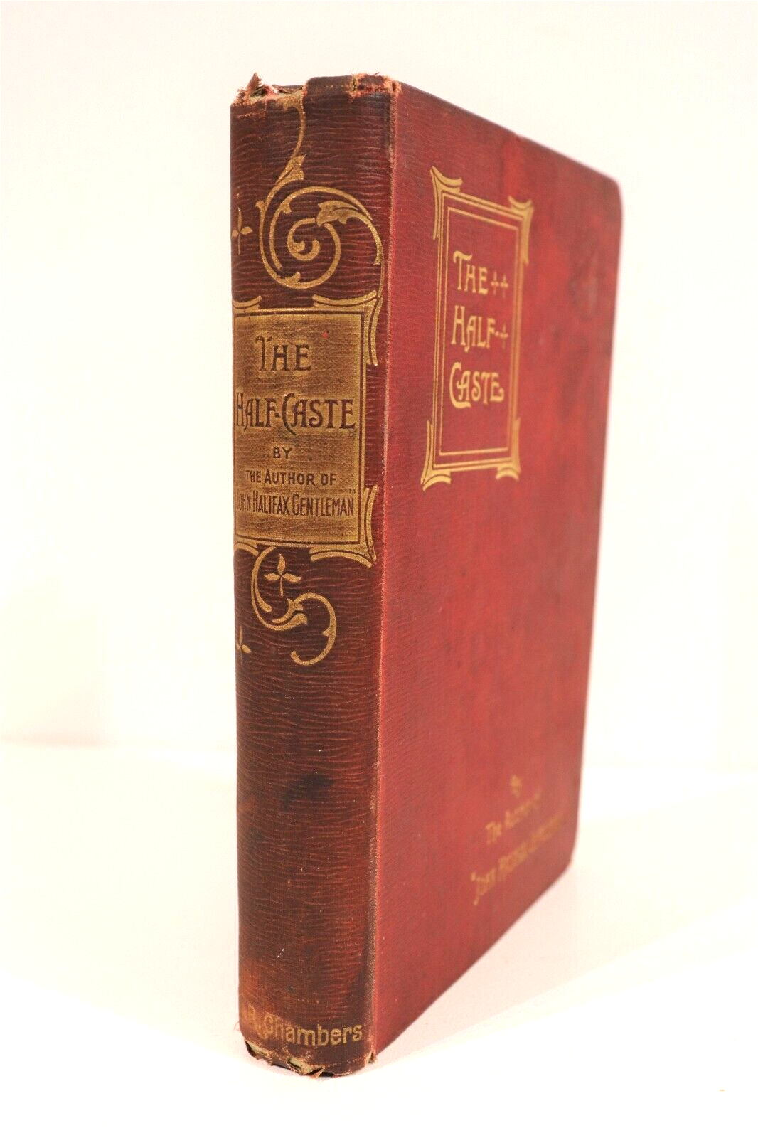 1897 The Half-Caste: Governess's Tale by Dinah Craik Antique Fiction Book