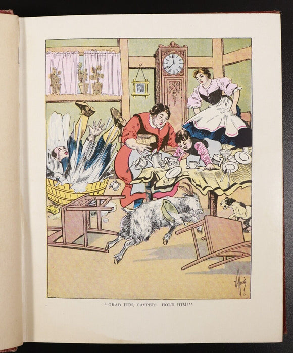 1907 Billy Whiskers' Travels by F.G. Wheeler Antique American Children's Book