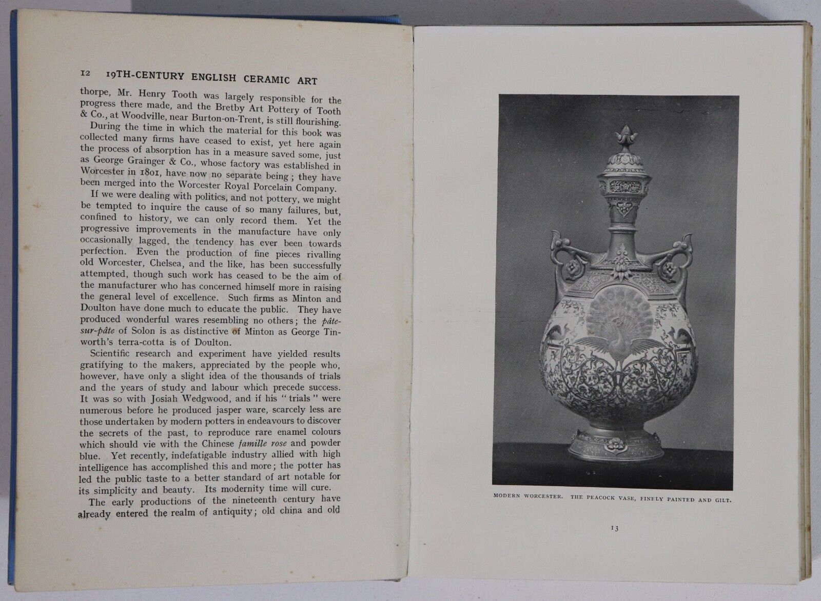 c1920 The ABC Of English Ceramic Art Antique & Collectible Reference Book