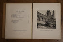 1928 L'architecture et La Sculpture en Belgique Antique Architecture Book-4