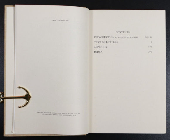 1951 The Young George Du Maurier Letters 1860 - 1867  British History Book