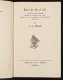 1928 3vol First, Second & Four Plays by A. A. Milne Stage Play Books Phoenix-7