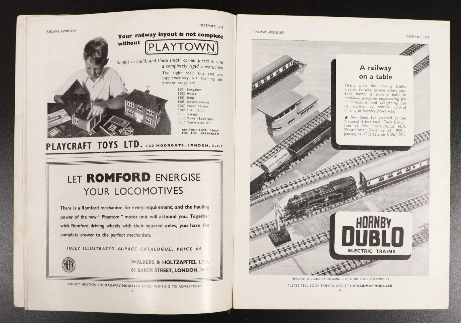 c1954 5vol Railway Modeller For The Average Enthusiast Magazine Railway Books