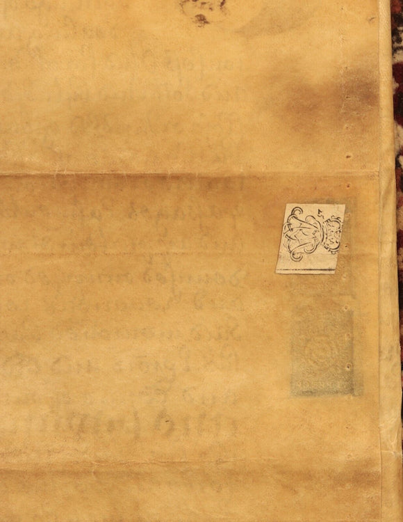 1712 Indenture Conveyance English Legal Document Manuscript Vellum Lease 10th