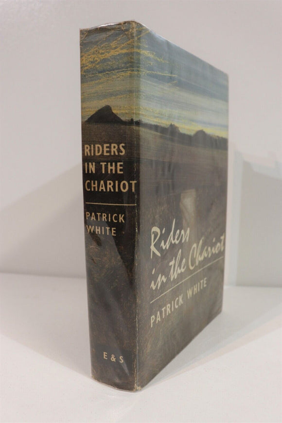 1961 Riders In The Chariot by Patrick White 1st Edition Vintage Fiction Book