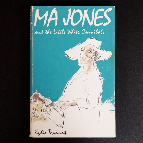 1967 Ma Jones & The Little White Cannibals 1st Edition Australian Fiction Book