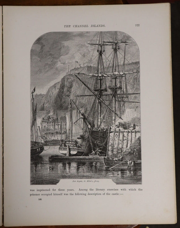 c1875 Picturesque Europe Division 15 Antiquarian Engravings Plates Book