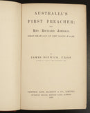 1898 Australia's First Preacher Richard Johnson Antique Australian History Book-2