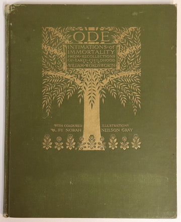 1913 Intimations Of Immortality by William Wordsworth Antique Poetry Book