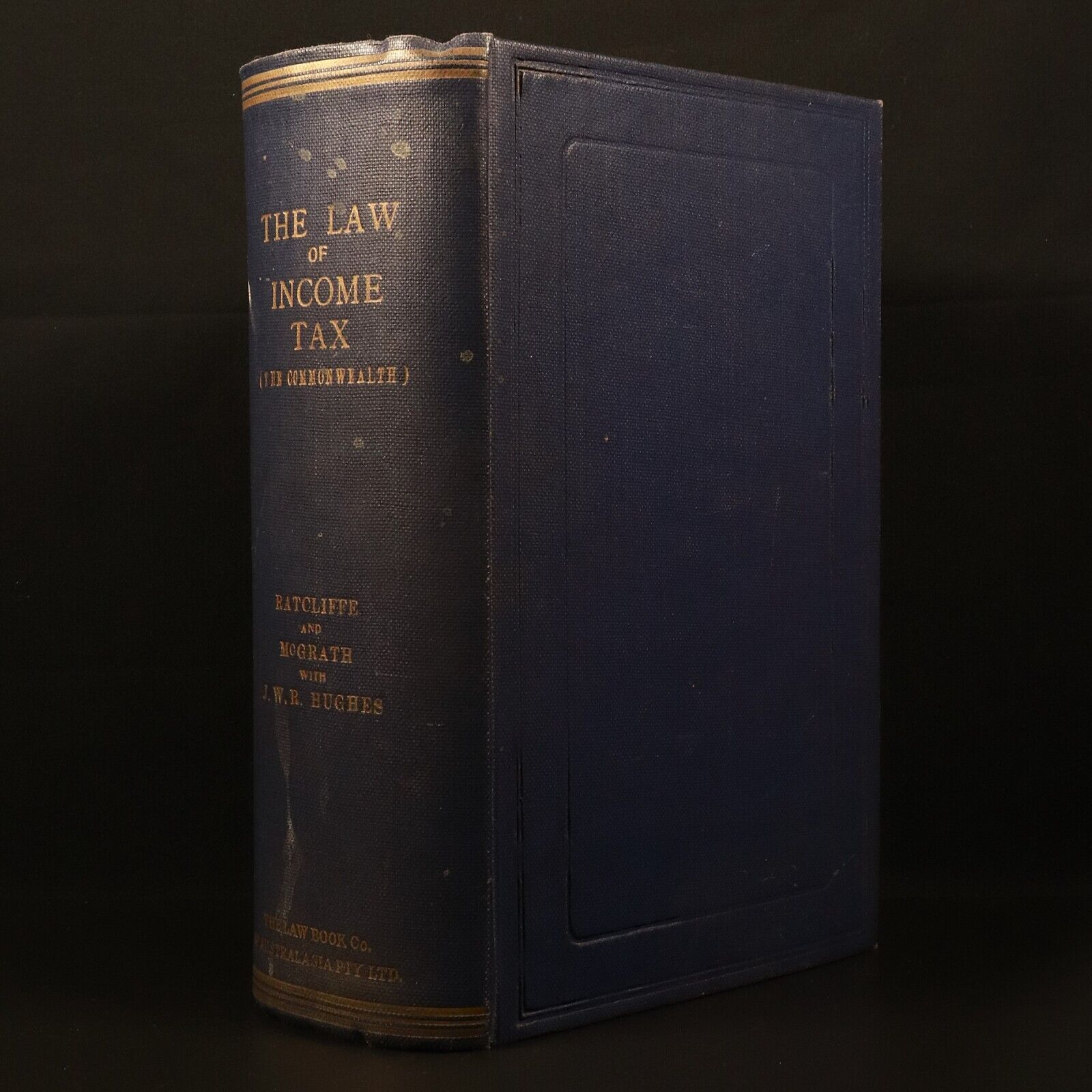 1938 The Law Of Income Tax Australian Taxation History Book For Payer & Adviser