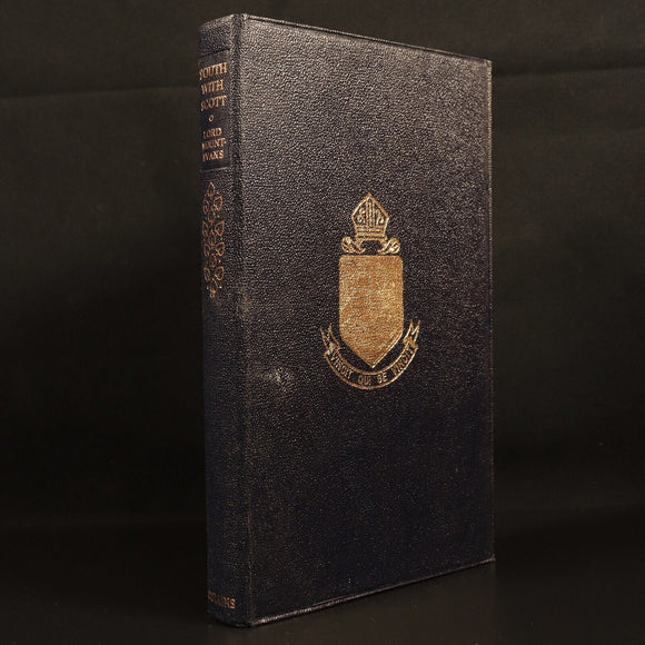 1966 South With Scott by Lord Mountevans Australian Antarctic Exploration Book
