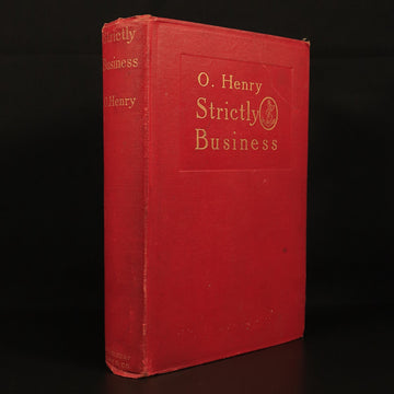 1910 Strictly Business by O. Henry 1st Edition Antique American Fiction Book