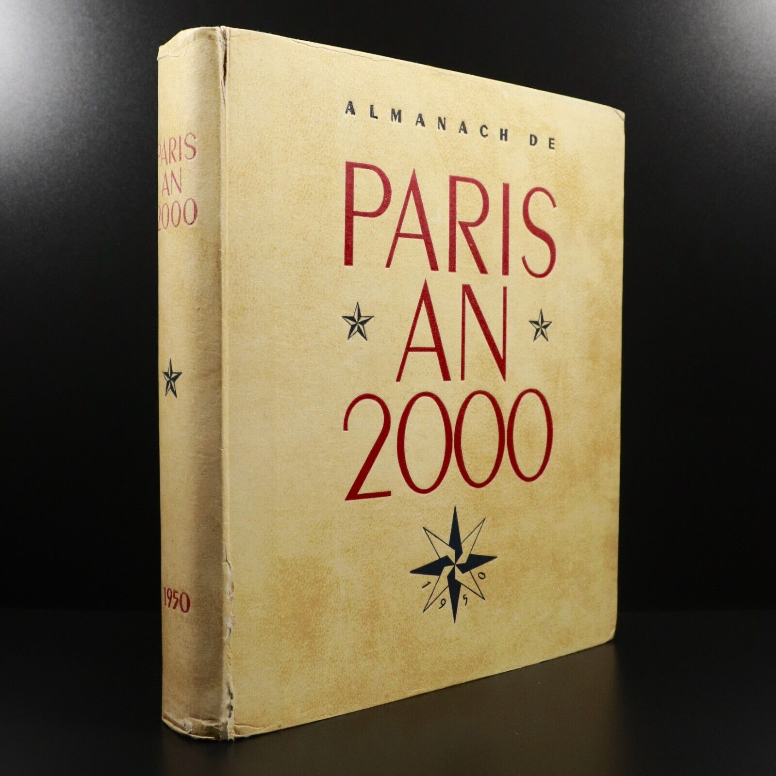 1949 Almanach De Paris AN 2000 by Gescofi Vintage French Culture & History Book