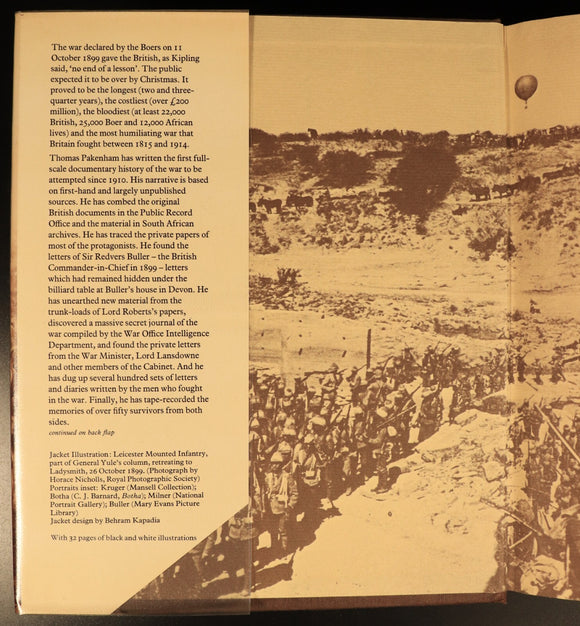 1979 The Boer War by Thomas Pakenham Illustrated Military History Book 1st Ed.