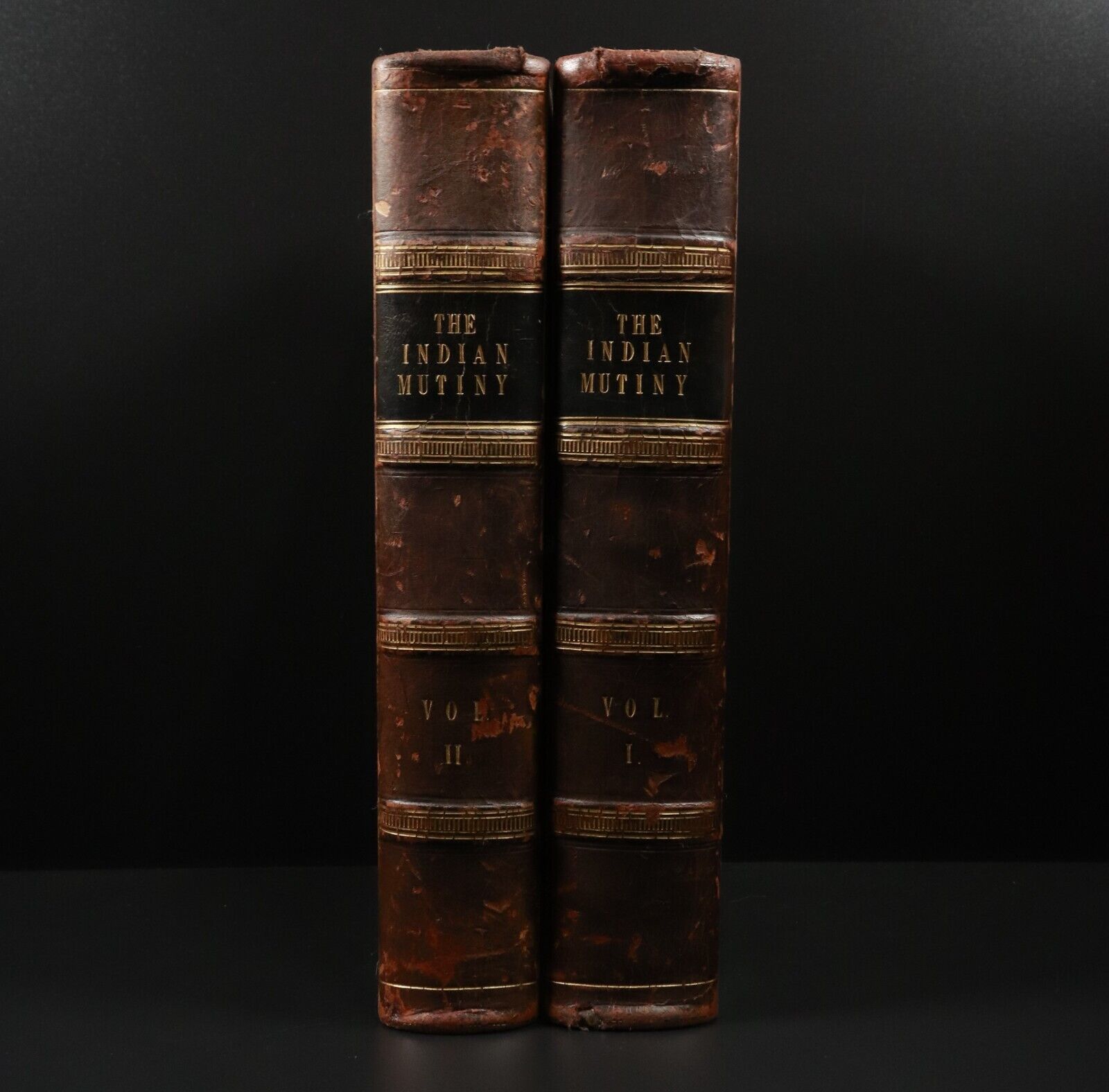 c1858 2vol History Of The Indian Mutiny Antiquarian Military History Book Set - 0