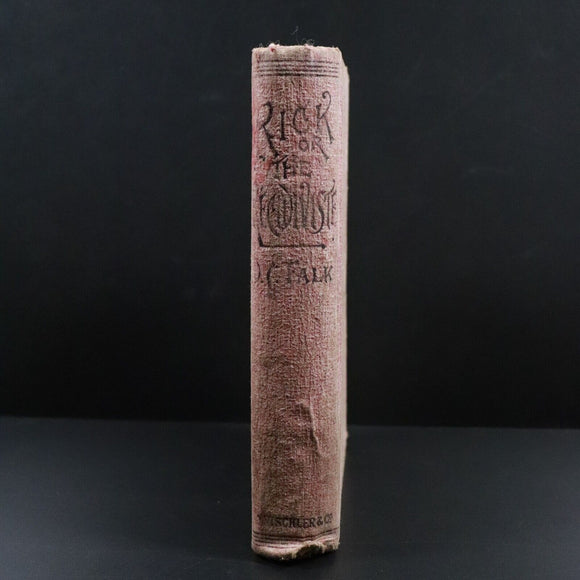 1891 Rick or The Recidiviste Romance Of Australian Life Antique History Book