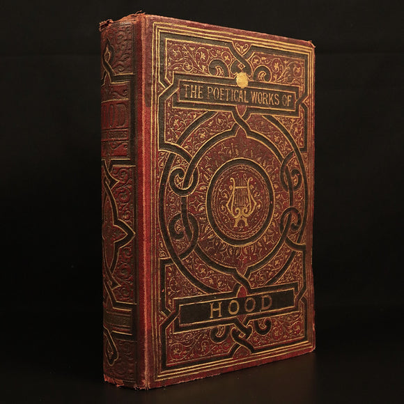c1880 The Poetical Works Of Thomas Hood Antique British Poetry Book