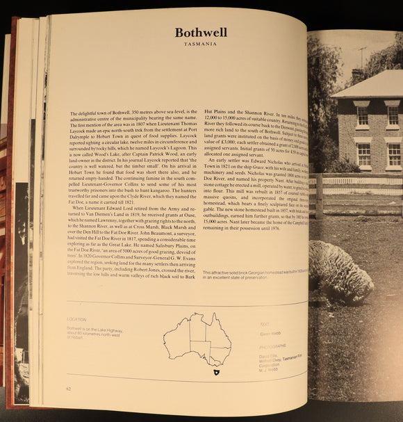 1979 Historic Places Australia Architecture Reference Book National Trust Vol 2