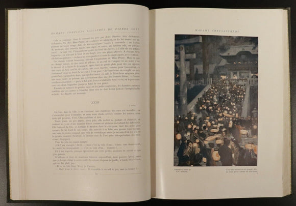 1923 2vol Romans Complets Illustres De Pierre Loti Antique French Fiction Books