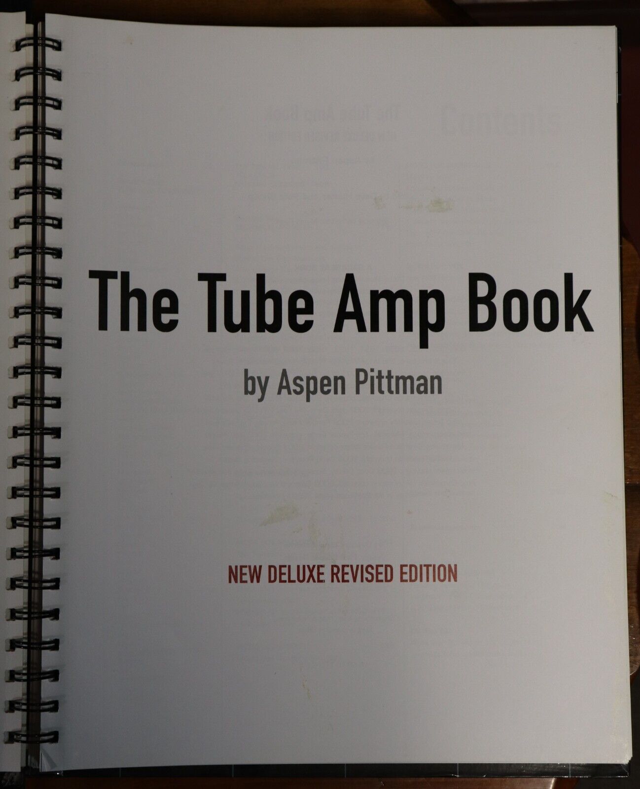 2007 The Tube Amp Book by Aspen Pittman Guitar Amplifier Reference Book