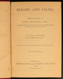 John Ruskin 6 Volume Antique Book Collection 1906 George Allen London Editions-9