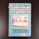 1954 Alice's Adventures In Wonderland L. Carroll Antique Fiction Book J. Tenniel-1