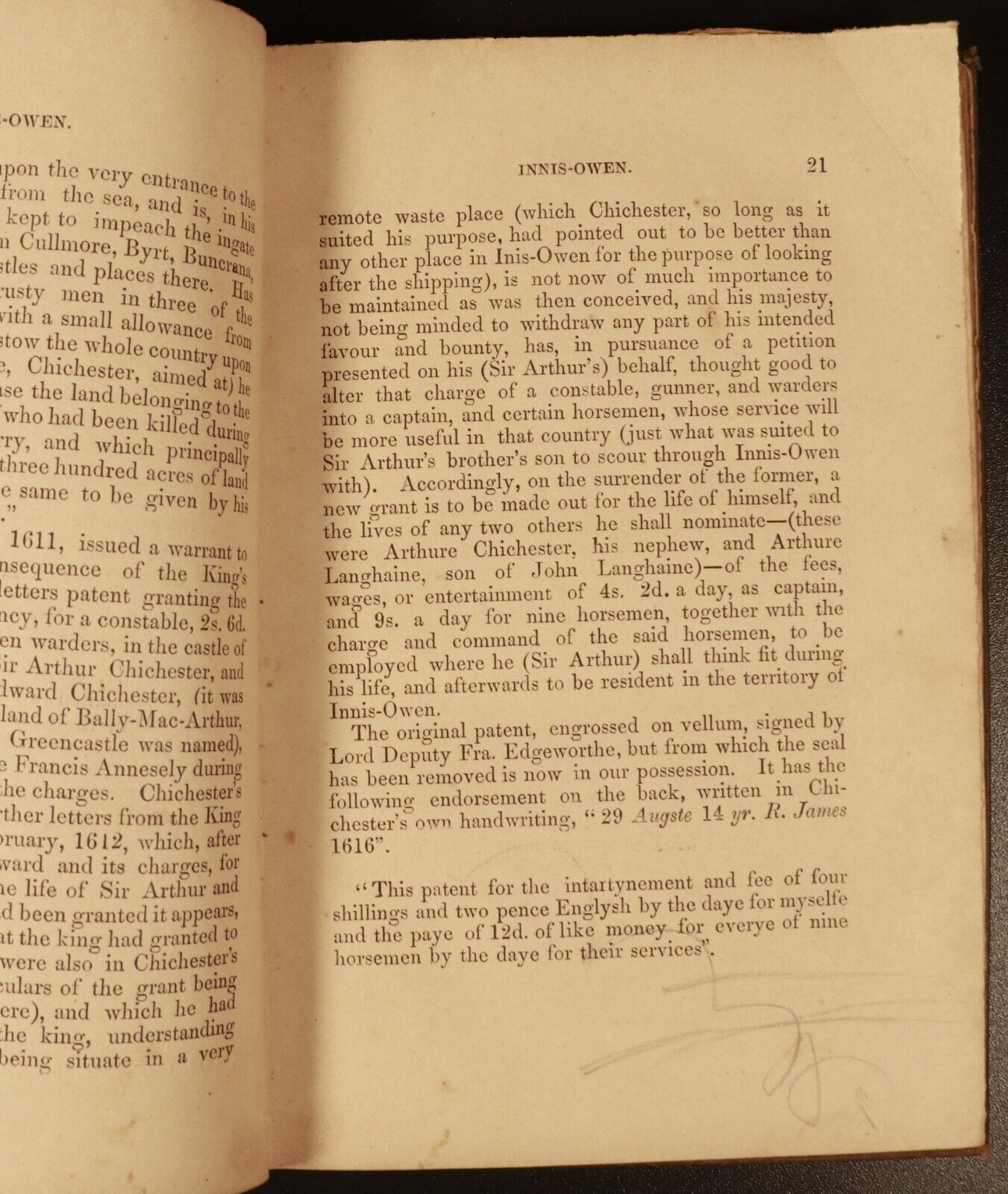 1891 Inis-Owen & Tirconnell by W Doherty Antiquarian Irish History Book 1 of 100